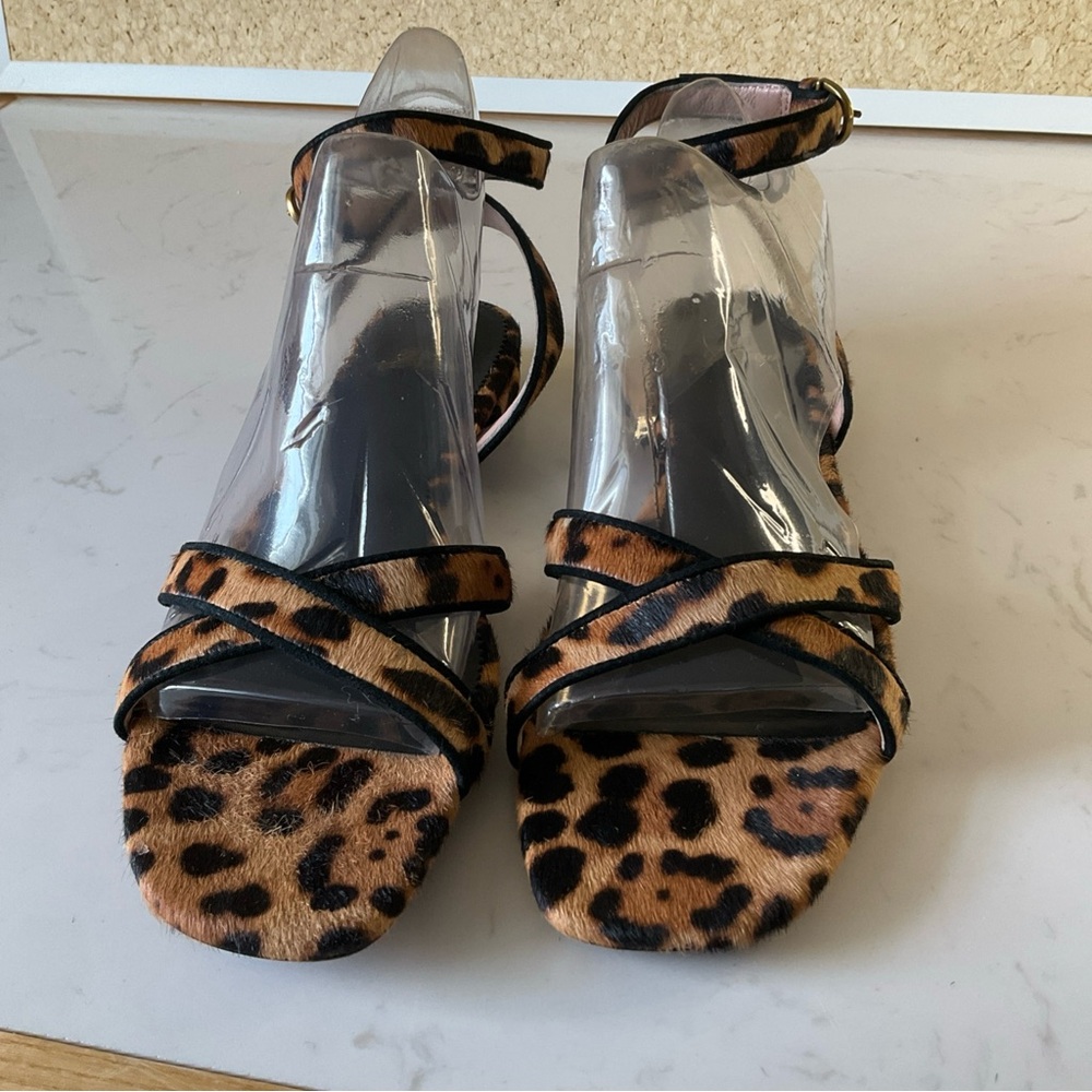 J. Crew Leopard Print Heels